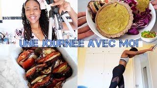 Vlog  Une Journée Dans Mon Assiette PlantBased🌱 Recette Flan À La Banane 🍌 [upl. by Jariah]