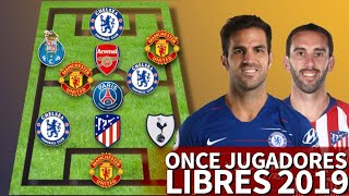 El once ideal de los futbolistas que acaban contrato en 2019 y pueden negociar en enero  Diario AS [upl. by Annirtak]