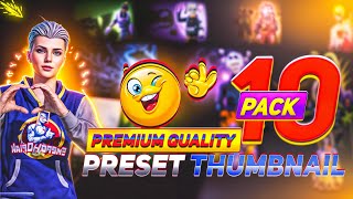 10 PREMIUM QUALITY PRESET THUMBNAIL bgmipubg thumbnail [upl. by Gronseth662]