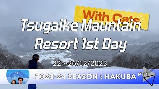 Tsugaike Mountain Resort 1st Day  202324 Season  Hakuba Pt1 [upl. by Curran]