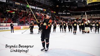 Brynäs Fullbordar OveMolins Hyllning Brynäs vs Linköping  20 Oktober 2022  1080p [upl. by Airyk]