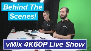 Behind The Scenes For Our 4K 60P Live Stream [upl. by Howlond501]