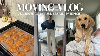 MOVING VLOG our new house Trader Joes fall date night nuuly haul [upl. by Gahan]