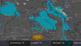 METEO ALLARME ROSSO  Linverno e il maltempo tornano in Italia a partire dal [upl. by Ttelrahc]