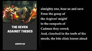 The Seven Against Thebes 🥇 By Aeschylus FULL Audiobook [upl. by Yam]