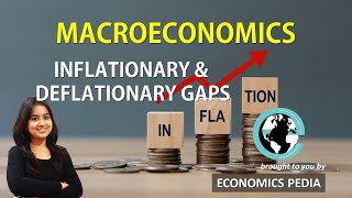 INFLATIONARY amp DEFLATIONARY GAPS  Macroeconomics Cause  Diagrammatic Explanation  Sumita Biswas [upl. by Nahraf263]