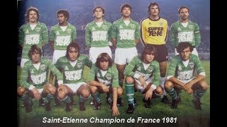 ASSE  les buts de Michel Platini [upl. by Dituri]