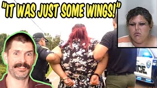 400 Pound Woman Arrested After Skipping Out On Applebees Tab [upl. by Redmund]