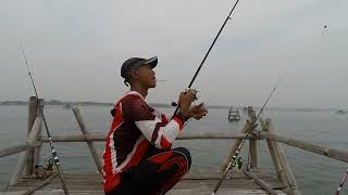 JANGAN REMEHKAN BAGAN PINGGIR  MANCING DI BAGAN KARANG SERANG [upl. by Nitsreik]