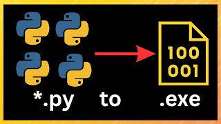 How to Compile Python Files Into EXE [upl. by Nogas]