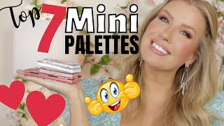 7 BEST MINI EYESHADOW PALETTES 😍  Risa Does Makeup [upl. by Jeff]