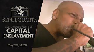 Sepultura  Capital Enslavement live playthrough feat Kadu Fernandes  May 20 2020 [upl. by Aihsyt872]