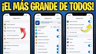 NUEVA BETA iCLEANER PRO 📦 ¡EL PRIMER LIMPIADOR REAL Y OPTIMIZADOR DE iOS [upl. by Sinnal]