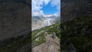 Witness the majesty of the Aletsch Glacier the largest glacier in the Alps [upl. by Armin]