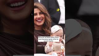 Malti Marie Chopra Jonas Priyanka Chopra Teveals Her Daughter’s Face [upl. by Yrac]