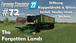 LS22 The Forgotten Lands 72 Neue Shoppingtour amp Mähtechnik testen  Farming Simulator 22 [upl. by Rebmetpes180]