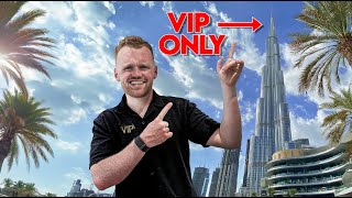 I went to the TOP of the BURJ KHALIFA  VIP experience [upl. by Barnaba543]