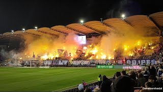 Ultras Újpest vs Ferencváros 250224 Budapest Derby Magyarország Labdarúgás Magyarfoci Atmosfera [upl. by Carlock]