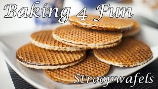 Hollandse Stroopwafels  Baking 4 Fun [upl. by Thomasa]