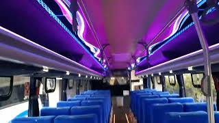 IMPRESIONANTES LAS LUCES DE ESTE BUS  CONDORVALL MODELO C4 [upl. by Harac]