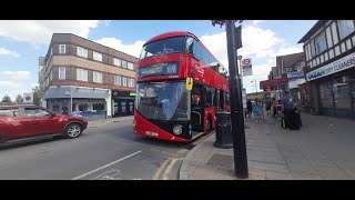 COLLABORATION FULL ROUTE VISUAL  Route 698  Douay Martys School  West Drayton  LJ66EZT [upl. by Eivets]