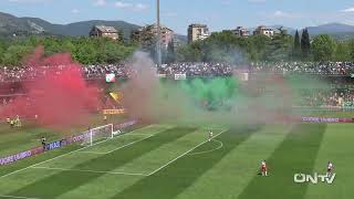 ONTV Lo spettacolo del Liberati al derby TERNANAPERUGIA [upl. by Tterrag]