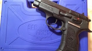 The Sar B6PC 9mm compact pistol delivered [upl. by Eerized877]