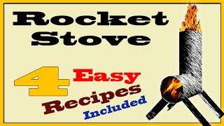 How To Cook on a Rocket Stove [upl. by Auqenwahs]