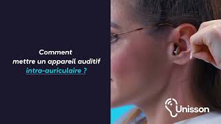 Tutoriel  Comment mettre un appareil auditif intraauriculaire [upl. by Rokach]