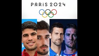 Alcaraz vs Habib  Djokovic vs Ebden  Juegos Olímpicos Paris 2024  1ra ronda REACCIONAMOS EN VIVO [upl. by Ecidna]