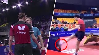 Crazy Rage amp Angry Moments in Table Tennis HD [upl. by Grunberg]