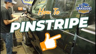 How to Pinstripe a Car with Pinstriping Tape [upl. by Cyndie]