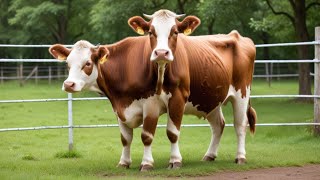 COW ATTACK  BURPING AT COWS COWS AND SOWS MINI COW THE COW COW SONG POLISH COW COW FARM COW VIDEOS [upl. by Alane]