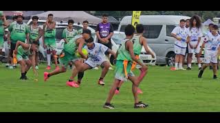 Aotearoa Maori vs Samoa Under 14s 2024 1st half [upl. by Galvan]