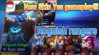 Full Gameplay  New Skin YSS Roguish Ranger Mobile Legends Bang Bang HD [upl. by Nerland]