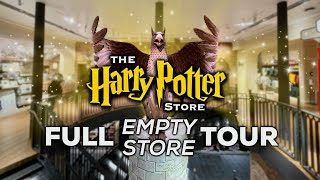 Harry Potter Store New York  Full EMPTY STORE Tour amp Walkthrough [upl. by Airetas]