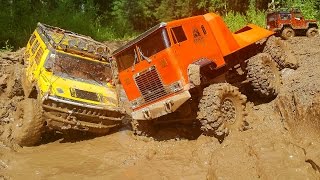 RC Extreme Pictures — RC Cars OFF Road 4x4 Adventure – MUD Hummer vs Defender vs Beast 6x6 [upl. by Nace]