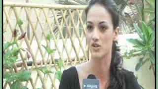 Angela Jonsson on Kingfisher Calendar 2011 Photoshoot  Bollywood Hungama Exclusive [upl. by Vina]