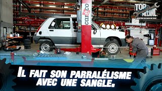 Comment vérifier le parallélisme des roues   Top Mecanic [upl. by Shushan780]