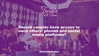 Should spouses have access to each others phones and social media platforms [upl. by Eelirem228]