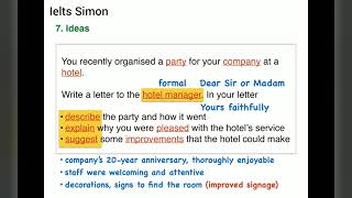 IELTSSimonWritingTask1Generalpart1 [upl. by Ahsined]
