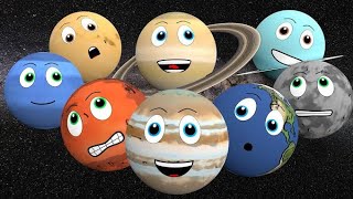 The Planet Song  8 Planets of the Solar System Song for Kids  Kids Rhyme [upl. by Dotti]