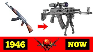 Evolution Of AK47 1946Now [upl. by Brackely]