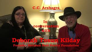 CC Arshagra in Conversation with Deborah Tosun Kilday  Founder of National Beat Poetry Foundation [upl. by Rufford]