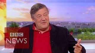 Stephen Fry Addiction Al Pacino Robin Williams amp Philip Seymour Hoffman  BBC News [upl. by Aohsoj170]