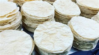 How Poppadoms Are Made In Restaurants [upl. by Hsetih811]