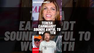 TERESA EARNHARDT SOUNDS AWFUL TO WORK WITH nascar racing motorsport [upl. by Lrub452]