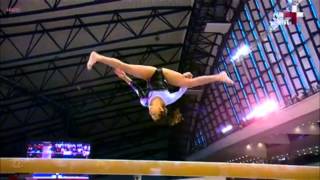 Larisa Iordache  Beam 2013 Doha World Cup [upl. by Aiket]