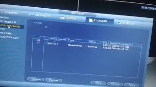 How to format hard disk drive in dahua dvr nvr [upl. by Ricki480]