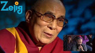 Fabio Celenza doppia il Dalai Lama LIVE  ZELIG TIME  ZeligTv [upl. by Nwahsiek]